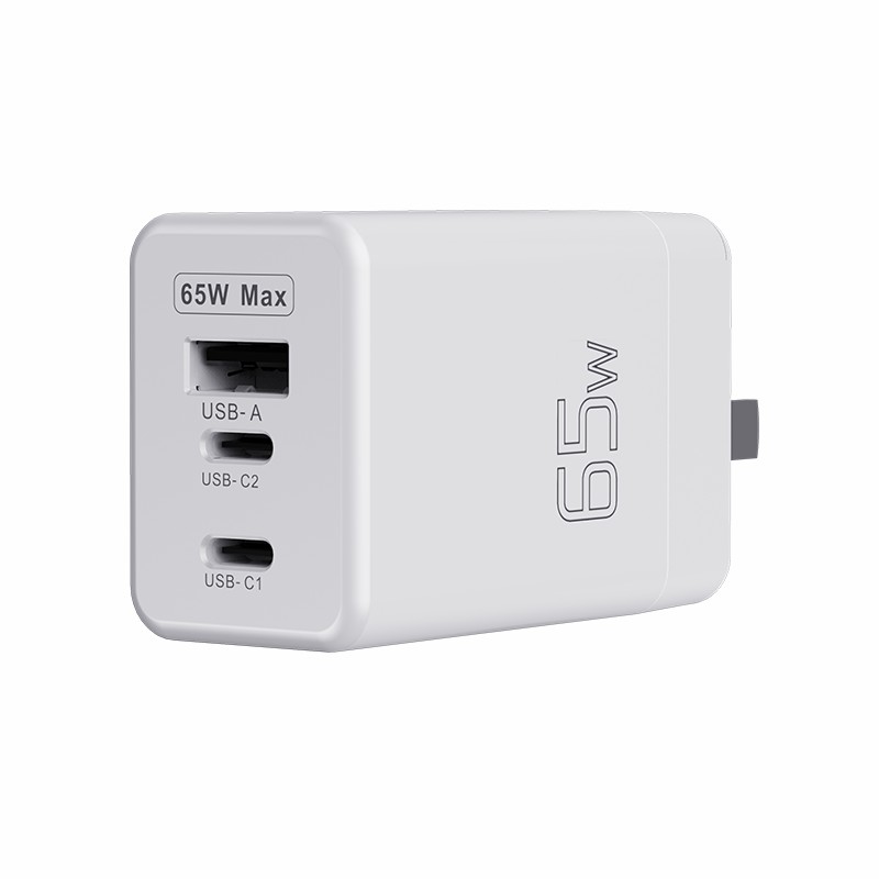 JC165 GaN 65W超快速充电器_充电器_深圳市立博电源有限公司
