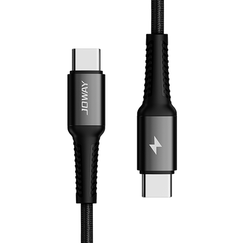 TC068 60W双Type-c快充编织数据线_数据线_深圳市立博电源有限公司