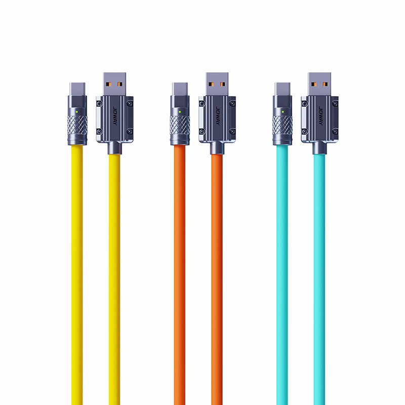 TC120 机甲锌合金硅胶数据线_数据线_深圳市立博电源有限公司