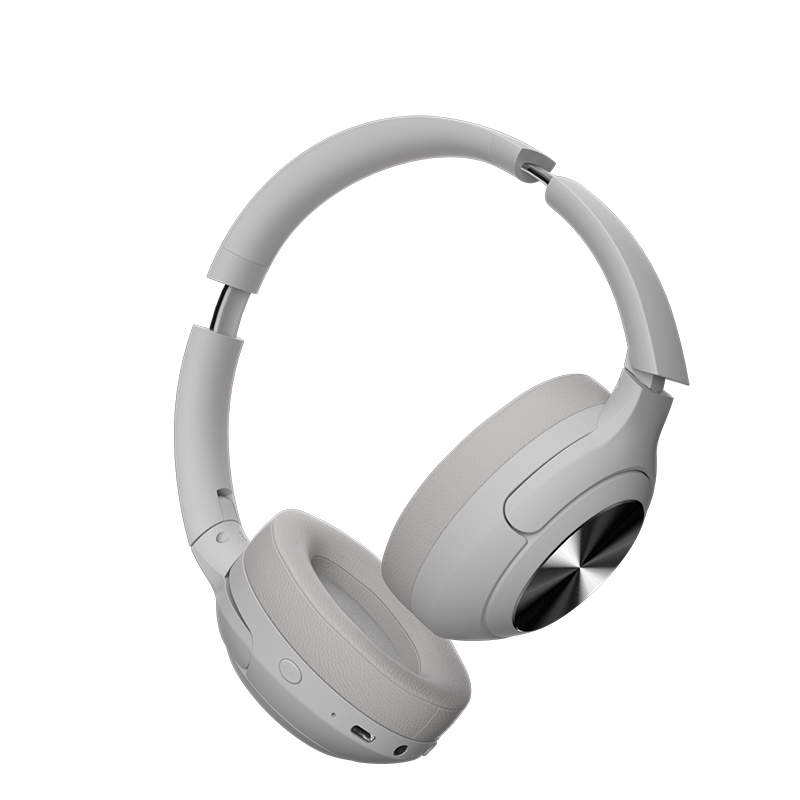 H237 ANC自动降噪头戴蓝牙耳机_TWS 耳机_深圳市立博电源有限公司